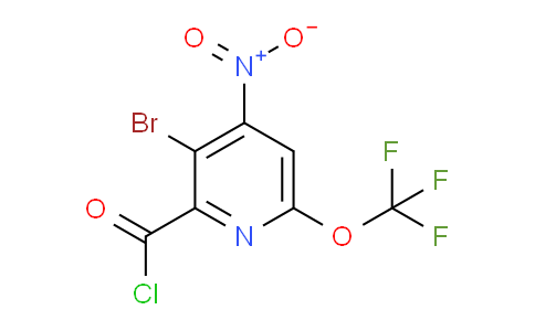 AM27006 | 1803948-57-3 | 3-Bromo-4-nitro-6-(trifluoromethoxy)pyridine-2-carbonyl chloride