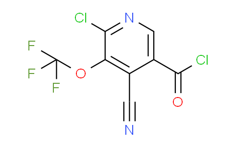 AM27007 | 1804613-49-7 | 2-Chloro-4-cyano-3-(trifluoromethoxy)pyridine-5-carbonyl chloride
