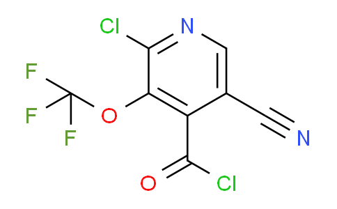 AM27008 | 1804613-56-6 | 2-Chloro-5-cyano-3-(trifluoromethoxy)pyridine-4-carbonyl chloride