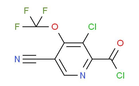 AM27009 | 1804608-91-0 | 3-Chloro-5-cyano-4-(trifluoromethoxy)pyridine-2-carbonyl chloride