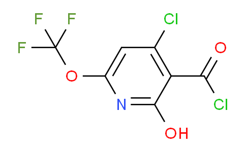 AM27017 | 1804655-93-3 | 4-Chloro-2-hydroxy-6-(trifluoromethoxy)pyridine-3-carbonyl chloride