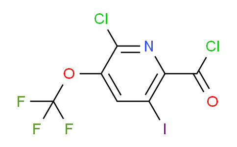 AM27020 | 1804660-40-9 | 2-Chloro-5-iodo-3-(trifluoromethoxy)pyridine-6-carbonyl chloride