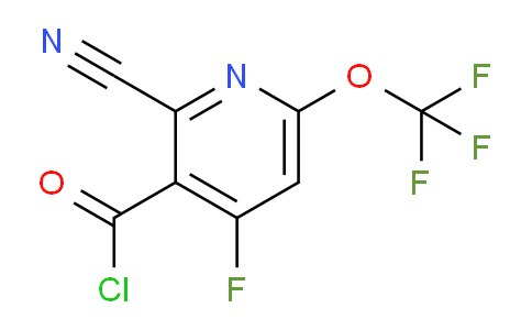 AM27023 | 1806214-37-8 | 2-Cyano-4-fluoro-6-(trifluoromethoxy)pyridine-3-carbonyl chloride