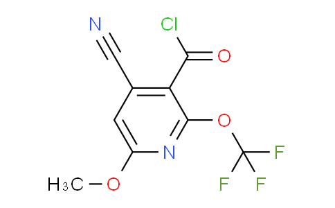 AM27032 | 1804334-99-3 | 4-Cyano-6-methoxy-2-(trifluoromethoxy)pyridine-3-carbonyl chloride