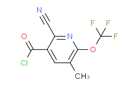 AM27033 | 1806076-45-8 | 2-Cyano-5-methyl-6-(trifluoromethoxy)pyridine-3-carbonyl chloride