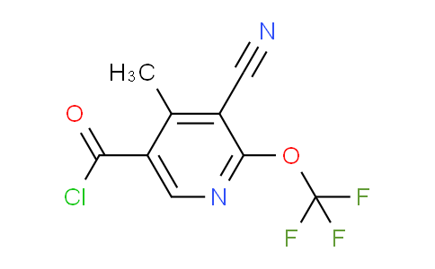 AM27035 | 1806156-57-9 | 3-Cyano-4-methyl-2-(trifluoromethoxy)pyridine-5-carbonyl chloride