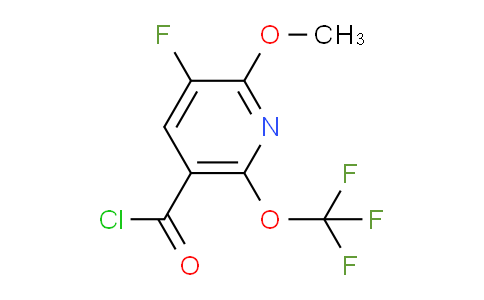 AM27044 | 1805977-11-0 | 3-Fluoro-2-methoxy-6-(trifluoromethoxy)pyridine-5-carbonyl chloride