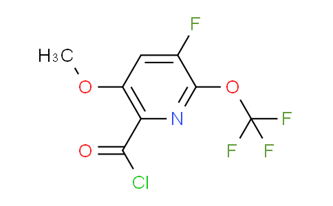AM27045 | 1803699-93-5 | 3-Fluoro-5-methoxy-2-(trifluoromethoxy)pyridine-6-carbonyl chloride