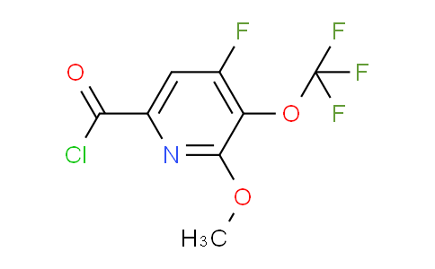 AM27046 | 1804628-16-7 | 4-Fluoro-2-methoxy-3-(trifluoromethoxy)pyridine-6-carbonyl chloride