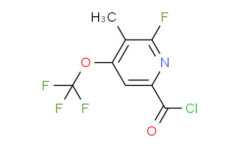 AM27047 | 1804642-42-9 | 2-Fluoro-3-methyl-4-(trifluoromethoxy)pyridine-6-carbonyl chloride