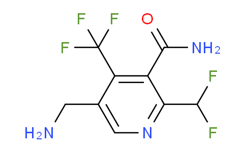 AM27049 | 1361785-03-6 | 5-(Aminomethyl)-2-(difluoromethyl)-4-(trifluoromethyl)pyridine-3-carboxamide