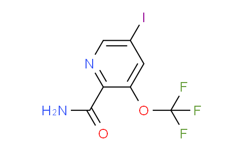 5-Iodo-3-(trifluoromethoxy)pyridine-2-carboxamide