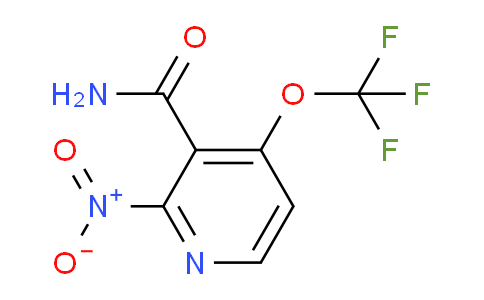 2-Nitro-4-(trifluoromethoxy)pyridine-3-carboxamide