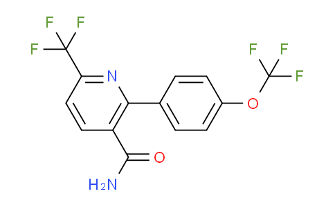 AM27086 | 1261664-10-1 | 2-(4-(Trifluoromethoxy)phenyl)-6-(trifluoromethyl)nicotinamide