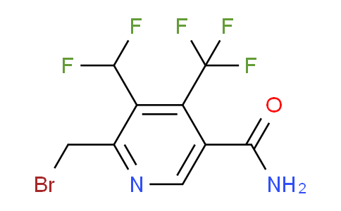 AM27111 | 1361866-67-2 | 2-(Bromomethyl)-3-(difluoromethyl)-4-(trifluoromethyl)pyridine-5-carboxamide