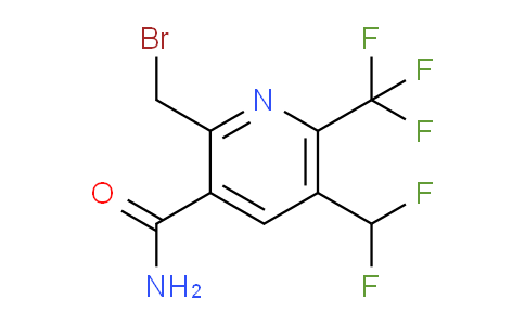 AM27128 | 1361782-00-4 | 2-(Bromomethyl)-5-(difluoromethyl)-6-(trifluoromethyl)pyridine-3-carboxamide