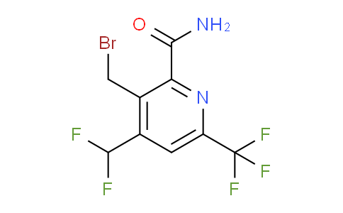 AM27145 | 1361866-99-0 | 3-(Bromomethyl)-4-(difluoromethyl)-6-(trifluoromethyl)pyridine-2-carboxamide