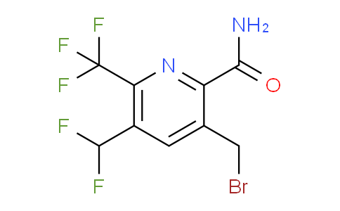 AM27151 | 1361684-57-2 | 3-(Bromomethyl)-5-(difluoromethyl)-6-(trifluoromethyl)pyridine-2-carboxamide