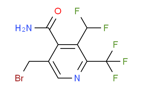 AM27152 | 1361801-82-2 | 5-(Bromomethyl)-3-(difluoromethyl)-2-(trifluoromethyl)pyridine-4-carboxamide