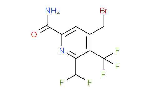 AM27154 | 1361910-87-3 | 4-(Bromomethyl)-2-(difluoromethyl)-3-(trifluoromethyl)pyridine-6-carboxamide