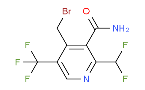 AM27155 | 1361745-72-3 | 4-(Bromomethyl)-2-(difluoromethyl)-5-(trifluoromethyl)pyridine-3-carboxamide