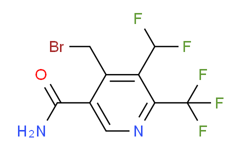 AM27159 | 1361877-23-7 | 4-(Bromomethyl)-3-(difluoromethyl)-2-(trifluoromethyl)pyridine-5-carboxamide