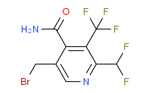 AM27165 | 1361838-54-1 | 5-(Bromomethyl)-2-(difluoromethyl)-3-(trifluoromethyl)pyridine-4-carboxamide