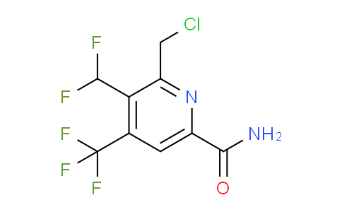 AM27172 | 1361769-20-1 | 2-(Chloromethyl)-3-(difluoromethyl)-4-(trifluoromethyl)pyridine-6-carboxamide