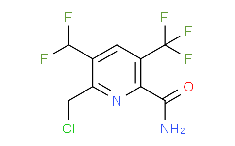 AM27174 | 1361742-57-5 | 2-(Chloromethyl)-3-(difluoromethyl)-5-(trifluoromethyl)pyridine-6-carboxamide