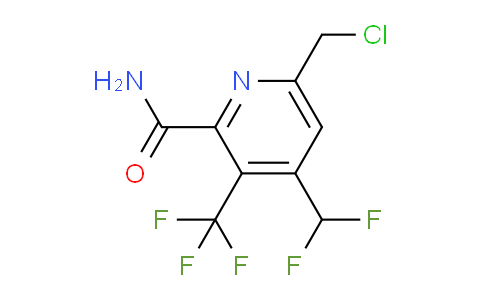 AM27180 | 1361492-96-7 | 6-(Chloromethyl)-4-(difluoromethyl)-3-(trifluoromethyl)pyridine-2-carboxamide