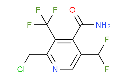 AM27183 | 1361695-49-9 | 2-(Chloromethyl)-5-(difluoromethyl)-3-(trifluoromethyl)pyridine-4-carboxamide