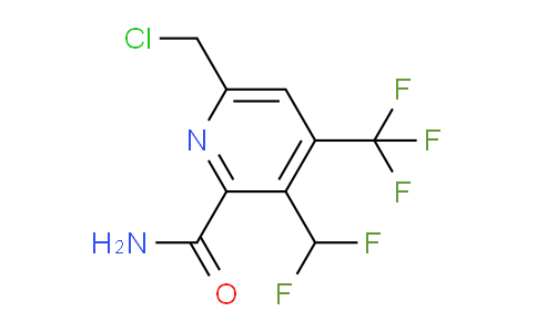 AM27186 | 1361687-96-8 | 6-(Chloromethyl)-3-(difluoromethyl)-4-(trifluoromethyl)pyridine-2-carboxamide
