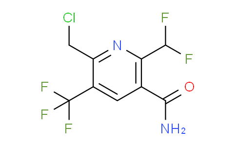 AM27190 | 1361853-69-1 | 2-(Chloromethyl)-6-(difluoromethyl)-3-(trifluoromethyl)pyridine-5-carboxamide