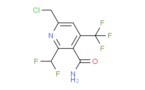 AM27192 | 1361799-44-1 | 6-(Chloromethyl)-2-(difluoromethyl)-4-(trifluoromethyl)pyridine-3-carboxamide