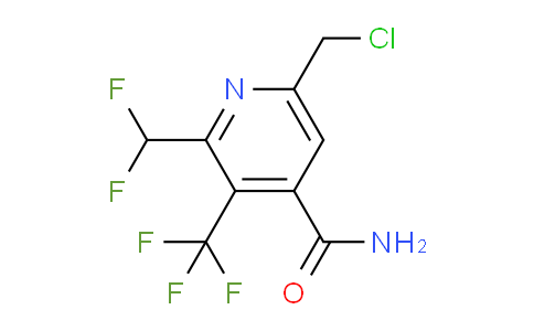 AM27194 | 1361840-50-7 | 6-(Chloromethyl)-2-(difluoromethyl)-3-(trifluoromethyl)pyridine-4-carboxamide