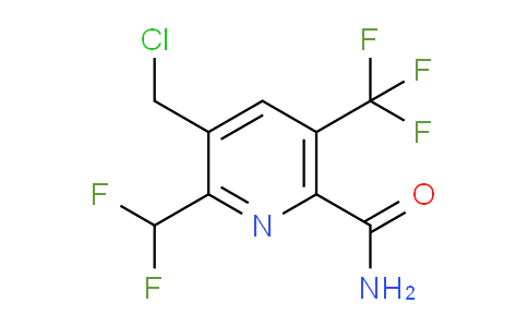 AM27198 | 1361780-26-8 | 3-(Chloromethyl)-2-(difluoromethyl)-5-(trifluoromethyl)pyridine-6-carboxamide