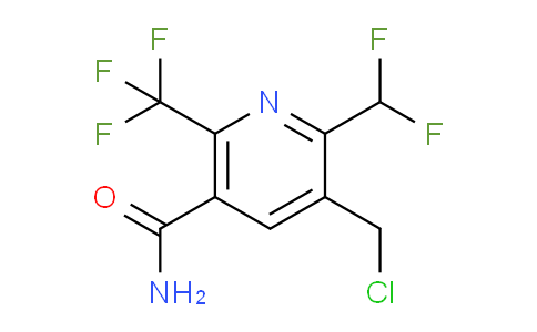AM27200 | 1361742-68-8 | 3-(Chloromethyl)-2-(difluoromethyl)-6-(trifluoromethyl)pyridine-5-carboxamide
