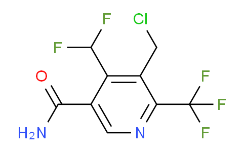 AM27201 | 1361688-05-2 | 3-(Chloromethyl)-4-(difluoromethyl)-2-(trifluoromethyl)pyridine-5-carboxamide