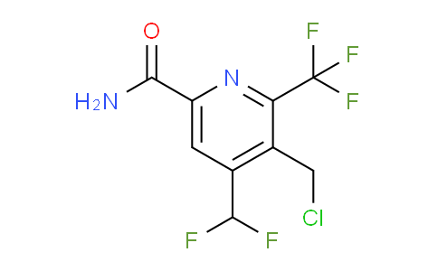 AM27202 | 1361879-58-4 | 3-(Chloromethyl)-4-(difluoromethyl)-2-(trifluoromethyl)pyridine-6-carboxamide