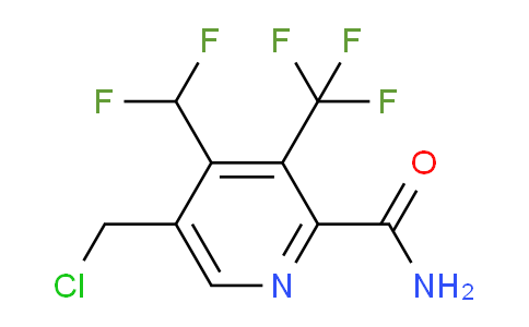 AM27204 | 1361799-47-4 | 5-(Chloromethyl)-4-(difluoromethyl)-3-(trifluoromethyl)pyridine-2-carboxamide