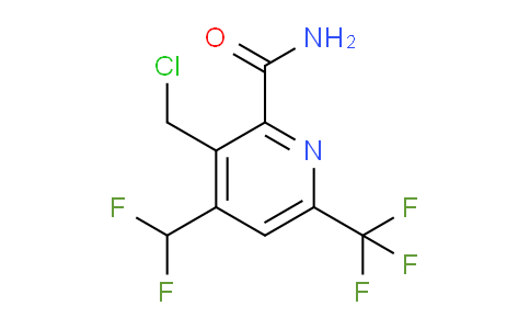 AM27205 | 1361493-08-4 | 3-(Chloromethyl)-4-(difluoromethyl)-6-(trifluoromethyl)pyridine-2-carboxamide