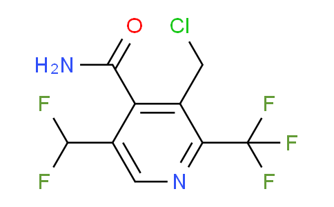 AM27207 | 1361840-55-2 | 3-(Chloromethyl)-5-(difluoromethyl)-2-(trifluoromethyl)pyridine-4-carboxamide