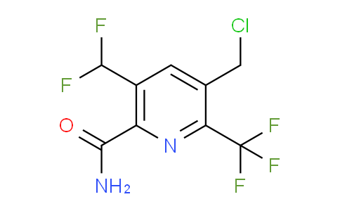 AM27208 | 1361823-32-6 | 3-(Chloromethyl)-5-(difluoromethyl)-2-(trifluoromethyl)pyridine-6-carboxamide