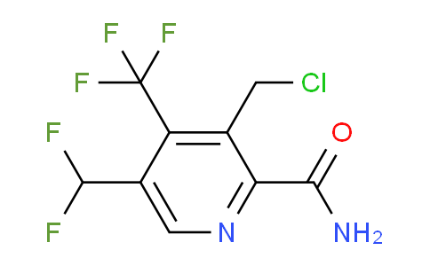 AM27209 | 1361895-69-3 | 3-(Chloromethyl)-5-(difluoromethyl)-4-(trifluoromethyl)pyridine-2-carboxamide