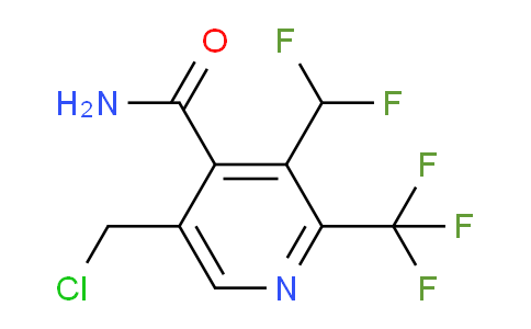 AM27212 | 1361742-74-6 | 5-(Chloromethyl)-3-(difluoromethyl)-2-(trifluoromethyl)pyridine-4-carboxamide