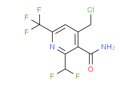 AM27217 | 1361799-53-2 | 4-(Chloromethyl)-2-(difluoromethyl)-6-(trifluoromethyl)pyridine-3-carboxamide
