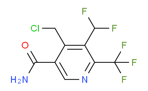 AM27219 | 1361895-76-2 | 4-(Chloromethyl)-3-(difluoromethyl)-2-(trifluoromethyl)pyridine-5-carboxamide