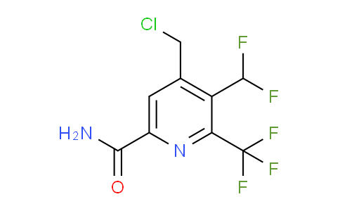 AM27220 | 1361854-01-4 | 4-(Chloromethyl)-3-(difluoromethyl)-2-(trifluoromethyl)pyridine-6-carboxamide