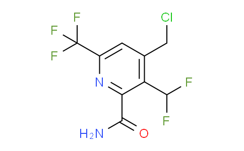 AM27223 | 1361747-99-0 | 4-(Chloromethyl)-3-(difluoromethyl)-6-(trifluoromethyl)pyridine-2-carboxamide