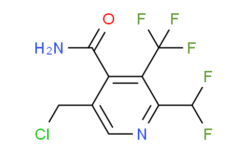 AM27225 | 1361840-58-5 | 5-(Chloromethyl)-2-(difluoromethyl)-3-(trifluoromethyl)pyridine-4-carboxamide